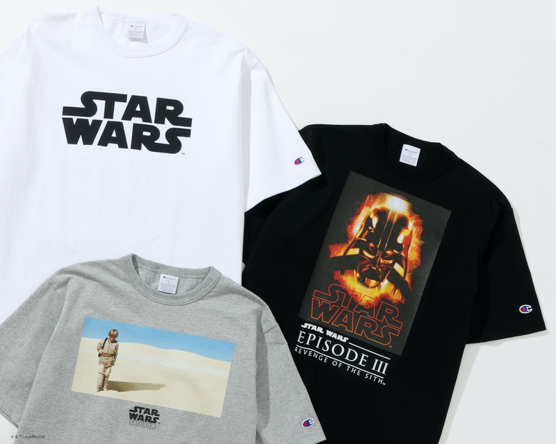 Champion スター・ウォーズ限定コレクションSHORT SLEEVE T-SHIRTS