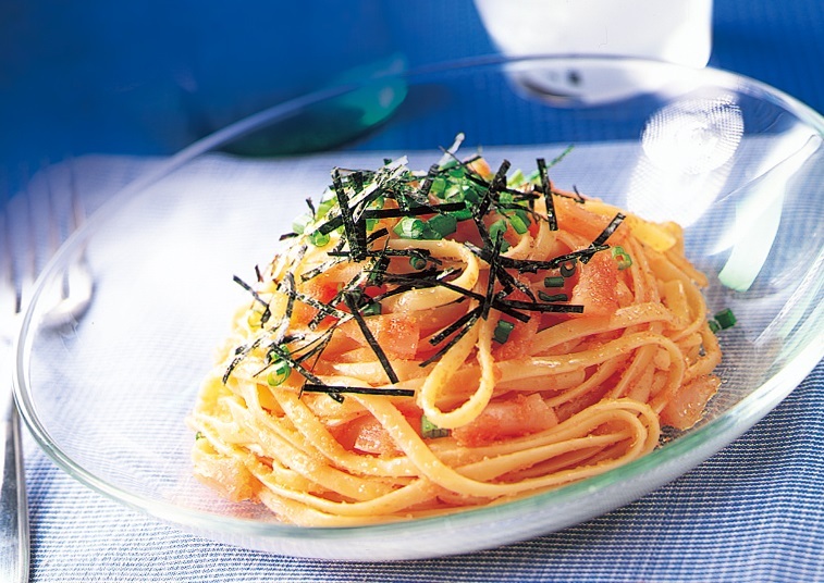 【ピザーラ】明太子とイカの冷製和風パスタ
