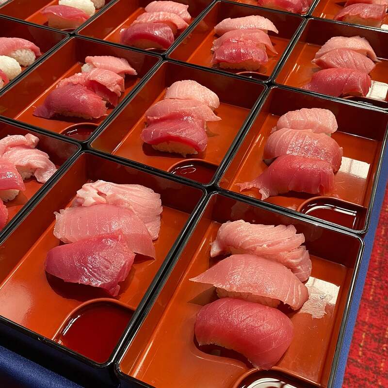 できたてのお寿司