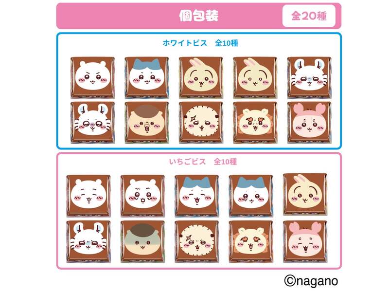 個装パッケージ 全20種類