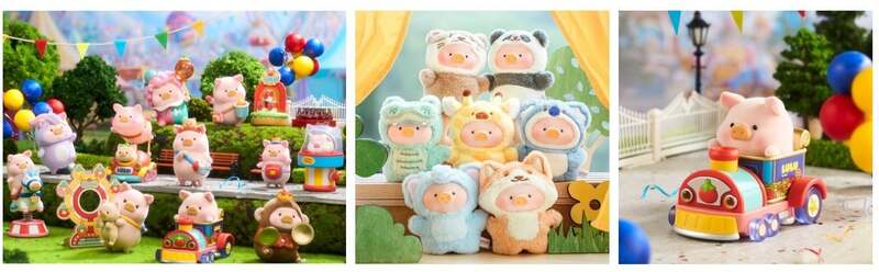 「LULU THE PIGGY」フィギュアコレクション
