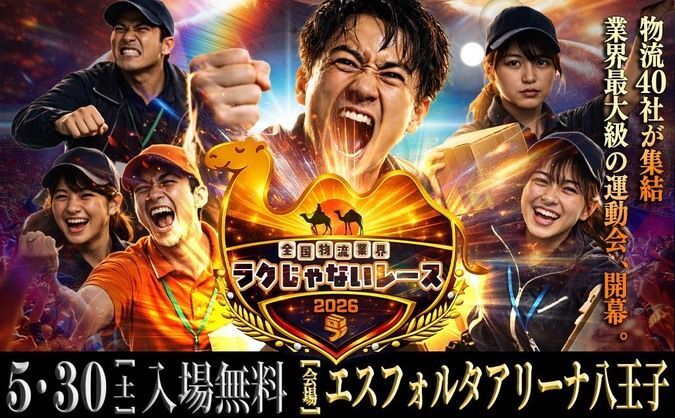 全国物流業界ラクじゃないレース