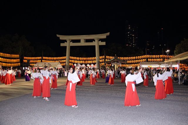 広島護国神社 万灯みたま祭