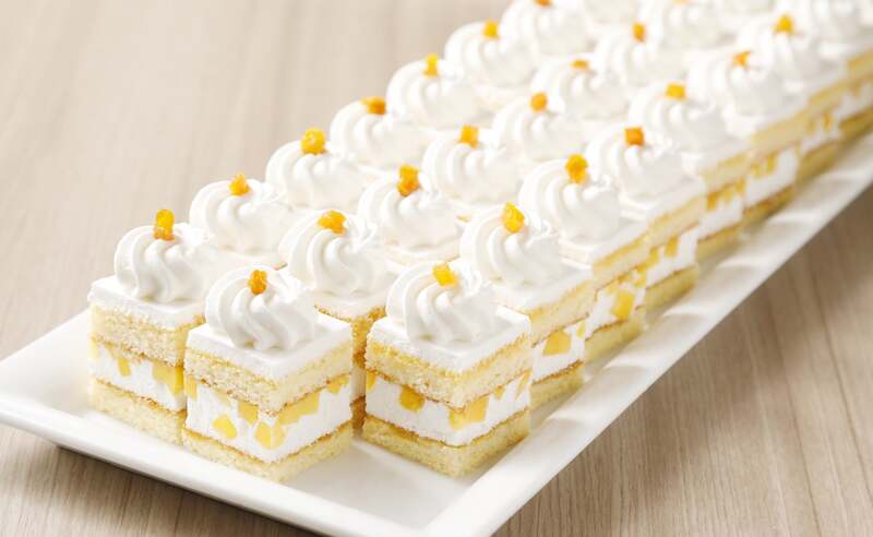 完熟マンゴーのショートケーキ