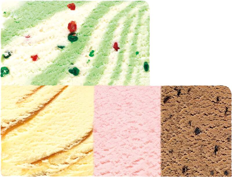 スライムたちがあらわれた!アイスクリームケーキ