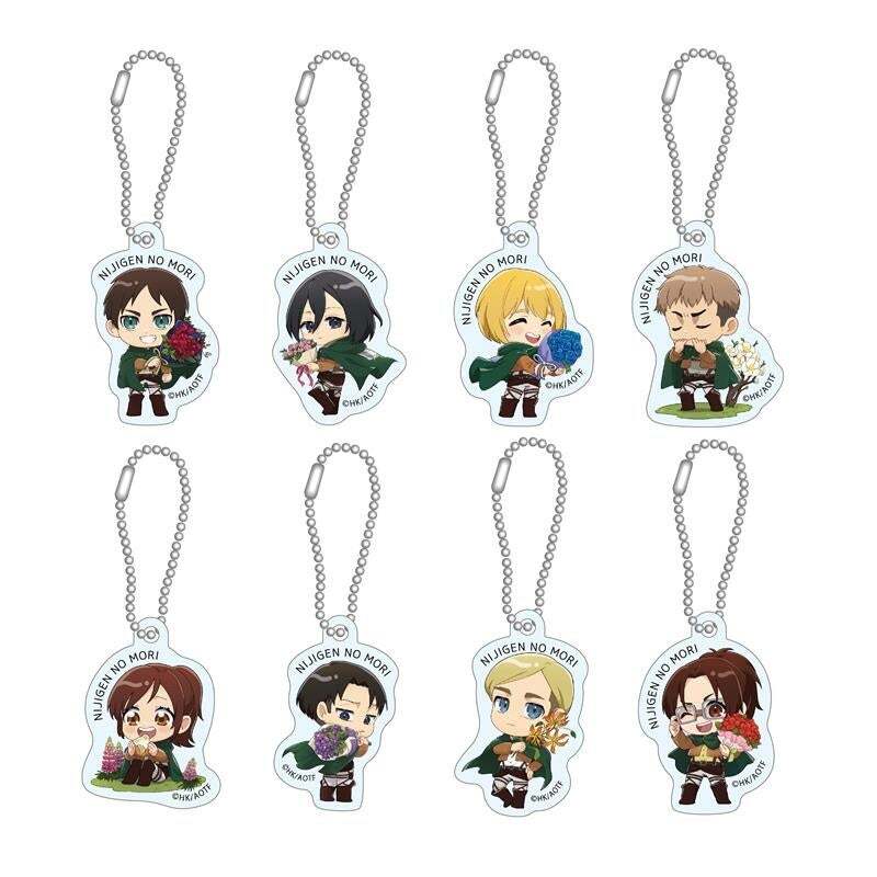 アクリルキーホルダー【ミニキャラ】(全8種/ランダム) 440円