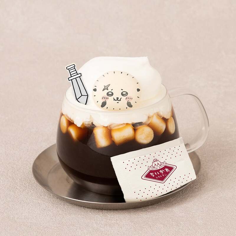 ラッコのホッとウインナーコーヒー (1,210・税込)