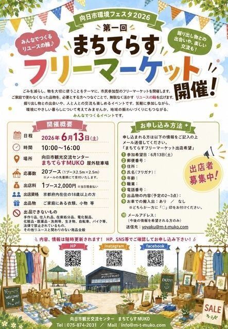 第一回 まちてらすフリーマーケット
