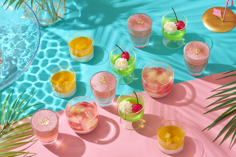 涼しげな見た目が夏にぴったりなベリーヌスタイルのスイーツ