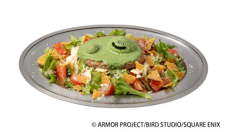 バブルスライム乗せタコライス風ハンバーグプレート 1,760円