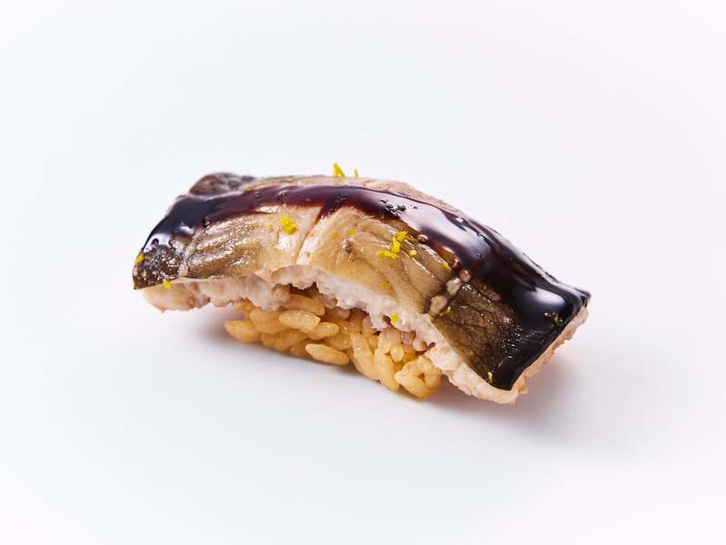 自家製煮穴子