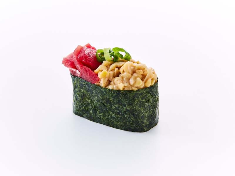まぐろ納豆軍艦