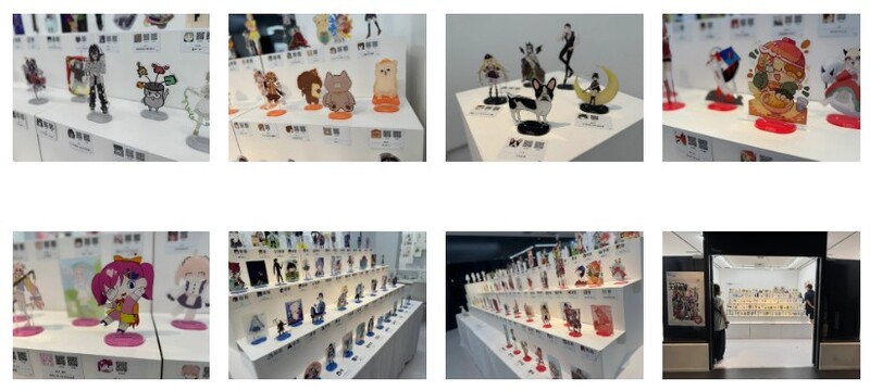 過去の作品展の様子
