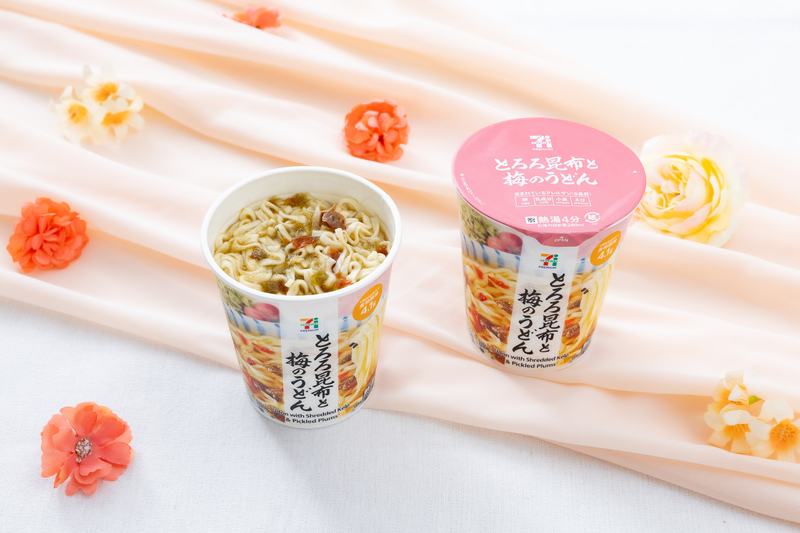 セブン‐イレブン「セブンプレミアム とろろ昆布と梅のうどん」
