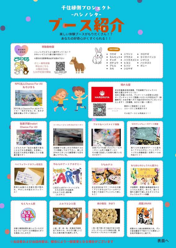 千住縁側プロジェクト ーハシノシター
