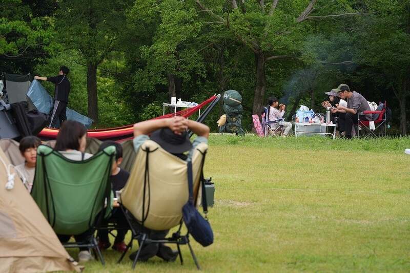こもれび広場にて