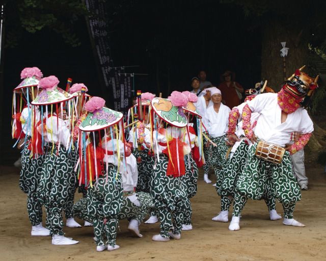 浅間神社例祭「羯鼓舞」