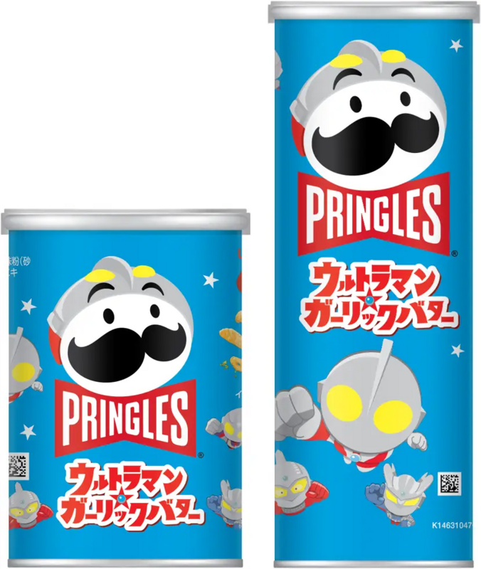 日本ケロッグ「プリングルズ ウルトラマン★ガーリックバター」