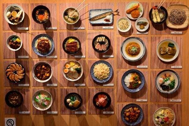 昭和基地で振る舞われる食事のサンプル (C)東京農業大学「食と農」の博物館