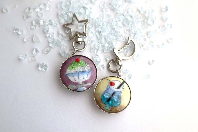 京七宝de夏のチャームホルダー作り体験