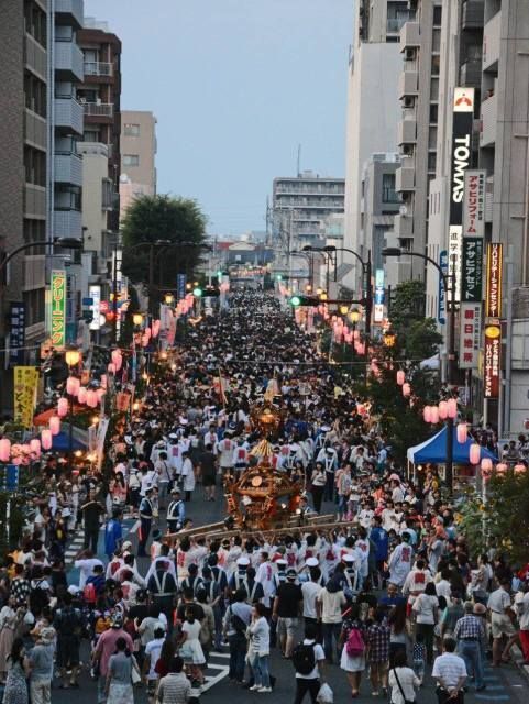 志木の夏祭り 敷島神社祭典