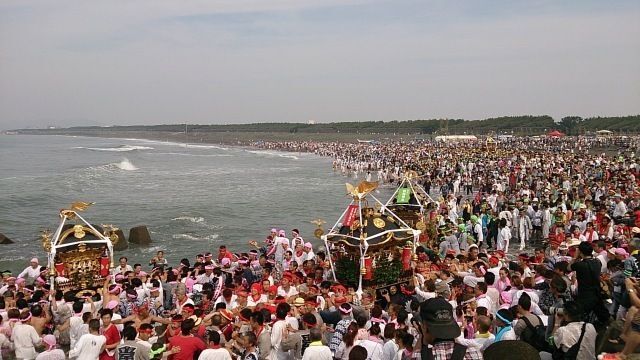 浜降祭(茅ヶ崎市観光協会 無断転載禁止)