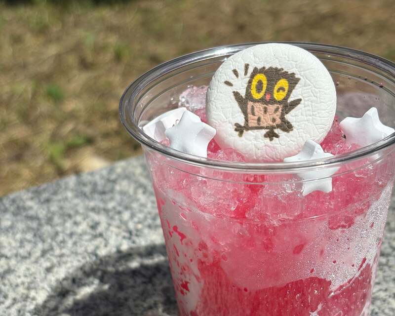 しんくんかき氷(ストロベリー味)