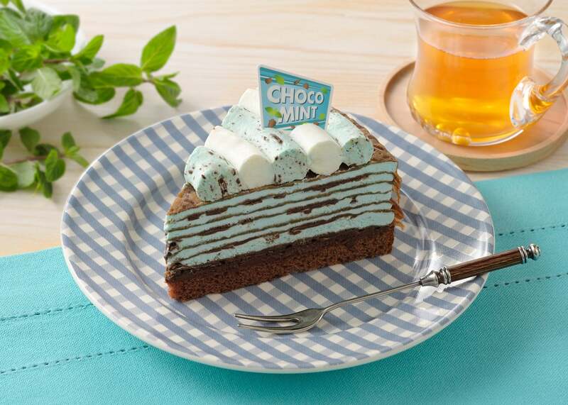銀座コージーコーナー「爽快チョコミントミルクレープ」