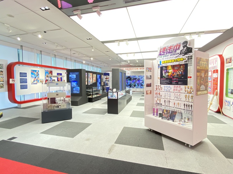 現在放送中の作品はもちろん、過去の大人気作品や周年の作品を中心に、東映アニメーションが保有する貴重な設定資料を展示しています