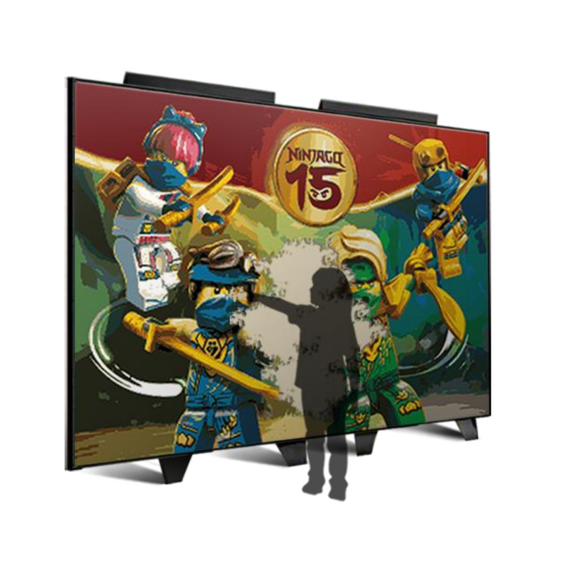 レゴニンジャゴーのモザイクアートイメージ