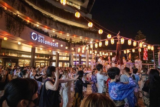 墨田区民納涼民踊大会((C)TOKYO-SKYTREETOWN)