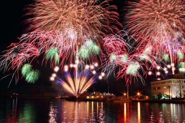 第77回清水みなと祭り 海上花火大会