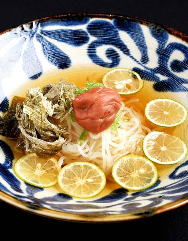 梅とろろ冷麺