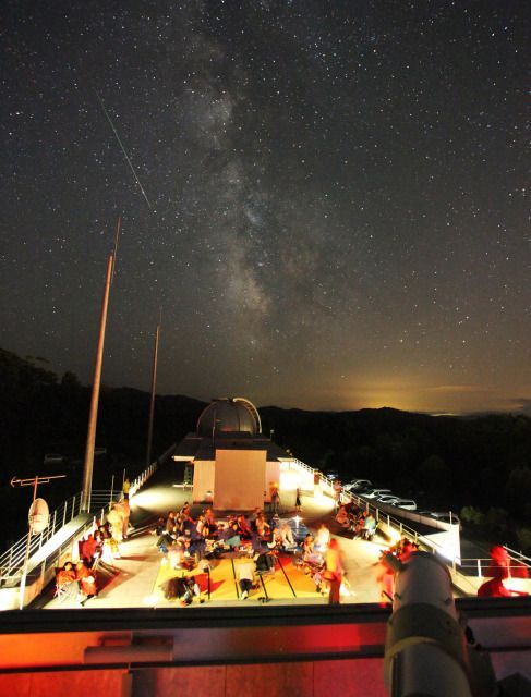 ペルセウス座流星群と夏の天体観望会