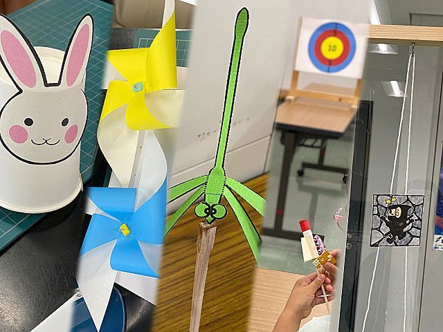 倉敷科学センター わくわく工作室「バランストンボ」