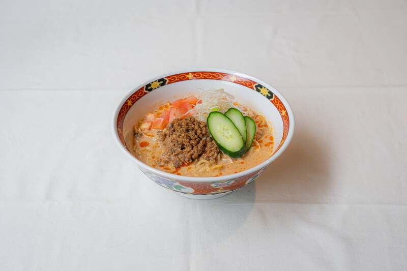 冷やし豆乳坦々麺