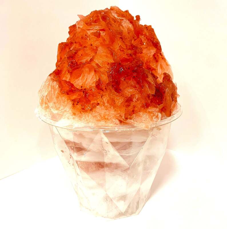 四代目徳次郎(栃木県日光市) 日光の天然氷のかき氷 とちあいかいちご 1,000円