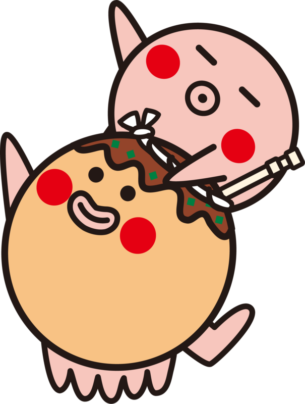 銀だこ公式キャラクター「たこぼ〜」