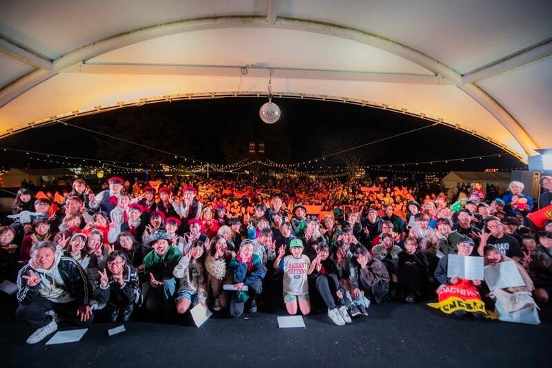 1000人合唱の様子