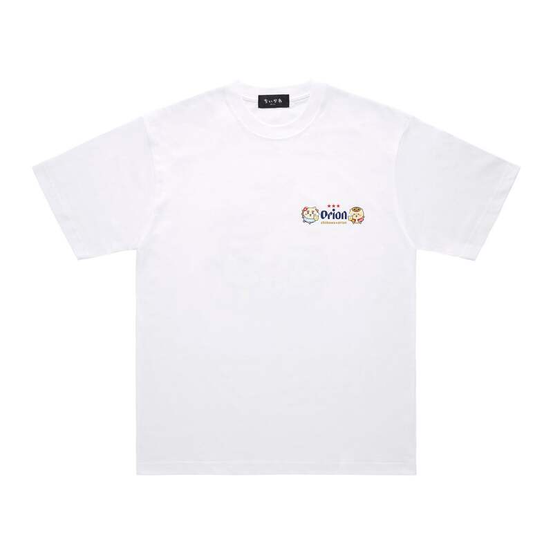 「Tシャツ ホワイト_カンパ〜イ」 (C)Orion (C)nagano (C)nagano / chiikawa committee