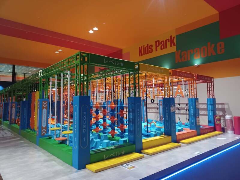 NINJA CHALLENGE 入口からの様子