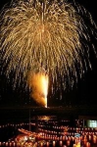 やぶふるさと祭 花火大会