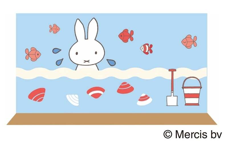 そごう千葉店の「うみのひウォール」