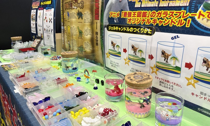 世界に一つだけのオリジナルキャンドルが作成できる「ジェルキャンドルワークショップ」