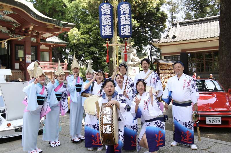 かつしか青藍連 阿波踊り