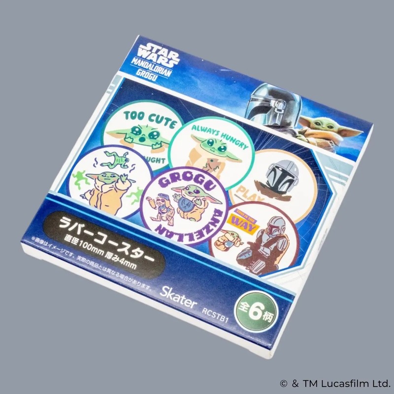 「ラバーコースター(マンダロリアン&グローグー)」BOX仕様 (C)& TM Lucasfilm Ltd.