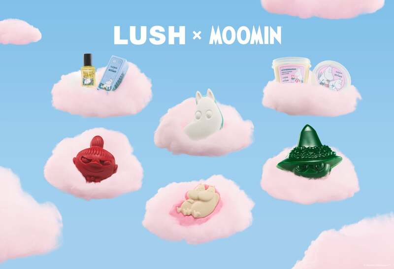 LUSH X MOOMIN コラボレーション商品 (C)Moomin Characters(TM)
