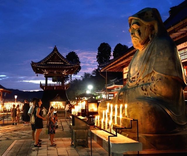 大龍寺 灯篭まつり