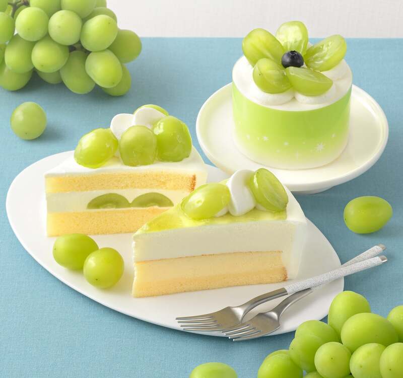 銀座コージーコーナー「シャインマスカットのケーキ」
