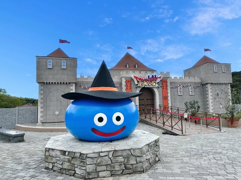 ハロウィン仕様に変身したスライム